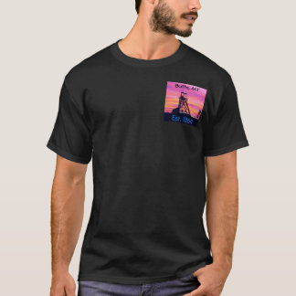 Camiseta ¡Mota América!  Frente y parte posterior