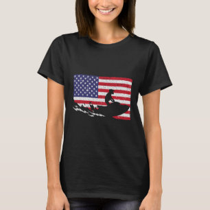 Camiseta Mota de agua genial para hombres y mujeres esquiad