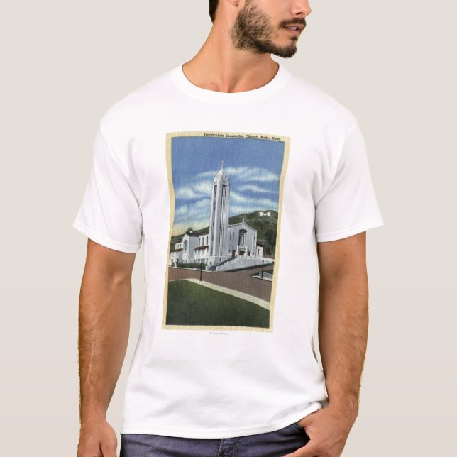 Camiseta Mota, Montana - iglesia de la Inmaculada (Anverso)