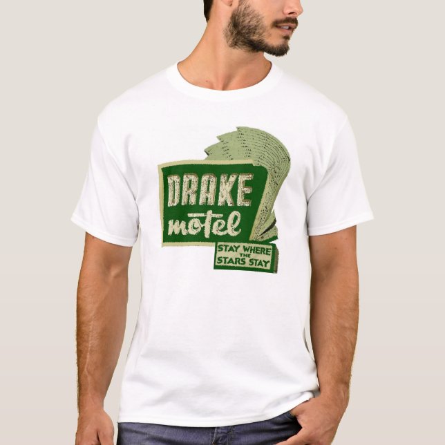 Camiseta Motel de Drake - permanezca donde las estrellas (Anverso)