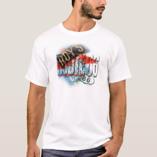 Camiseta Motel del café de Roy - ruta 66