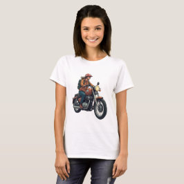 Camiseta Motera en la carretera