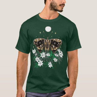 Camiseta Moth at Night con Anemone DarSpring Butterfly w