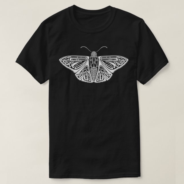 Camiseta Moth Binesi odikom WAWEZHI CANADA (Diseño del anverso)