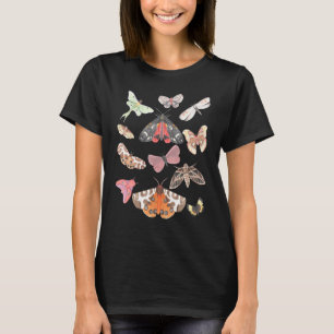Camiseta Moth Dark Academia Actividad Estética Vestimenta G