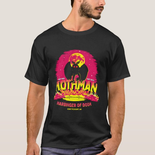Camiseta Moth Harbinger De Doom Cryptid Creature (Anverso)
