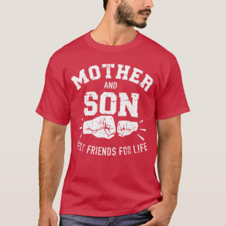 Camiseta Mother and Son Best Friends for Life mom gift