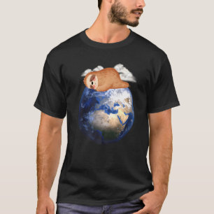 Camiseta Mother Earth Sloth Pro Environment Cool Earth Day