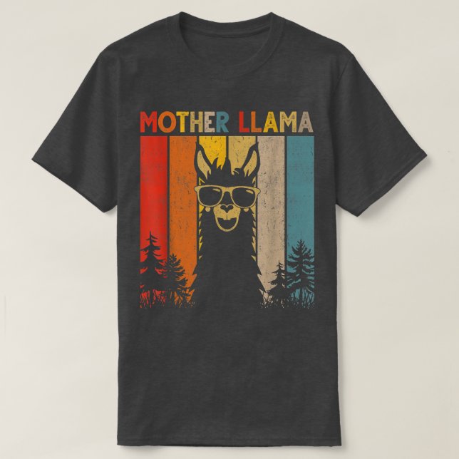 Camiseta Mother Llama Lover Gift For Mens Womens  (Diseño del anverso)