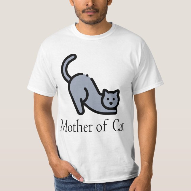 Camiseta Mother Of Cat (Anverso)