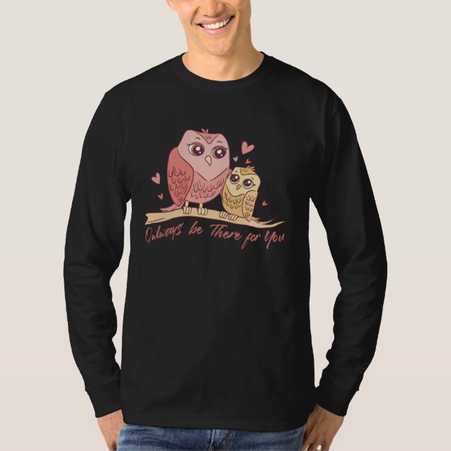 Camiseta Mother Owl Bird Family Quotes (Anverso)