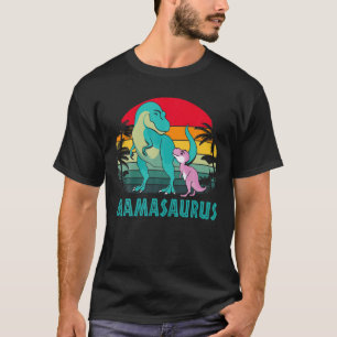 Camiseta Mother's Day Mom Mamasaurus Dinosaur Mama T Rex Sa