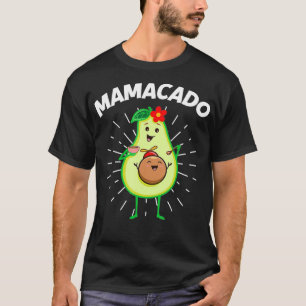 Camiseta Mothers Day Pregnant Avocado Pregnancy Announcemen