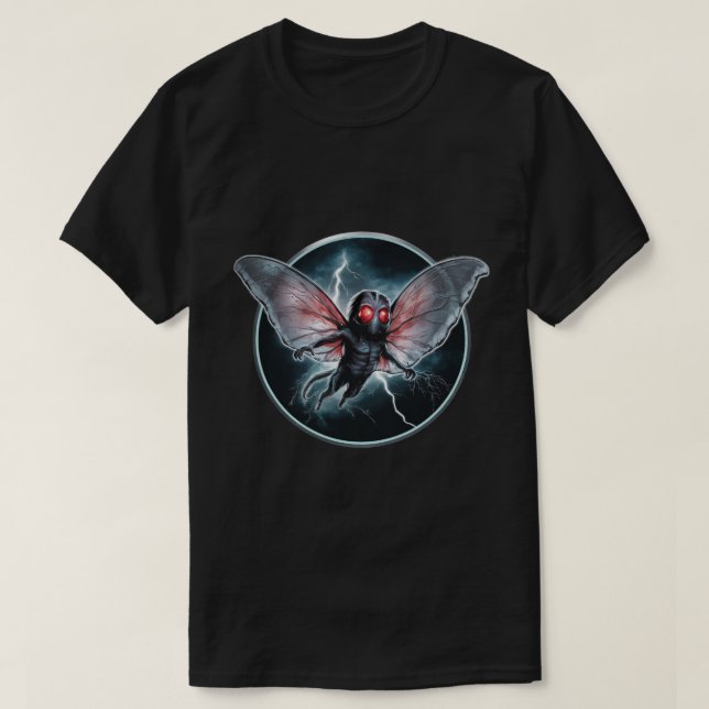 Camiseta Mothman (Diseño del anverso)