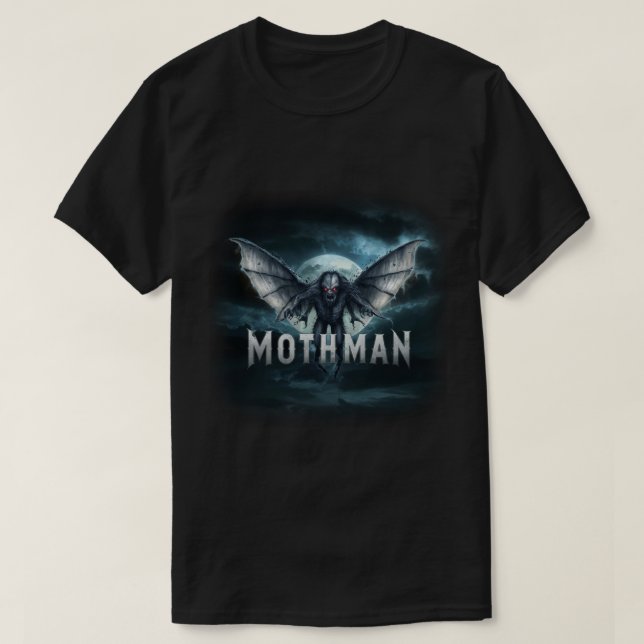 Camiseta Mothman (Diseño del anverso)