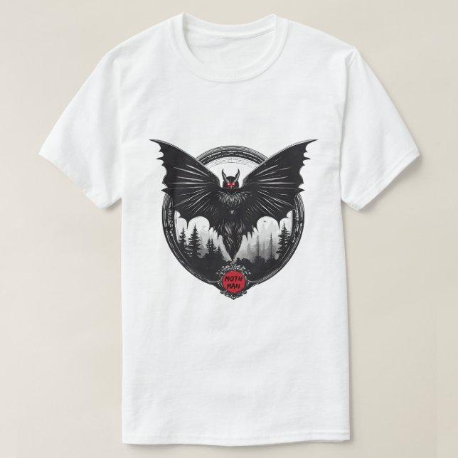Camiseta Mothman (Diseño del anverso)