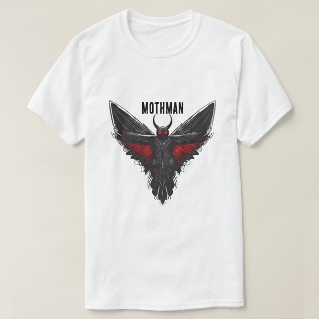 Camiseta Mothman (Diseño del anverso)
