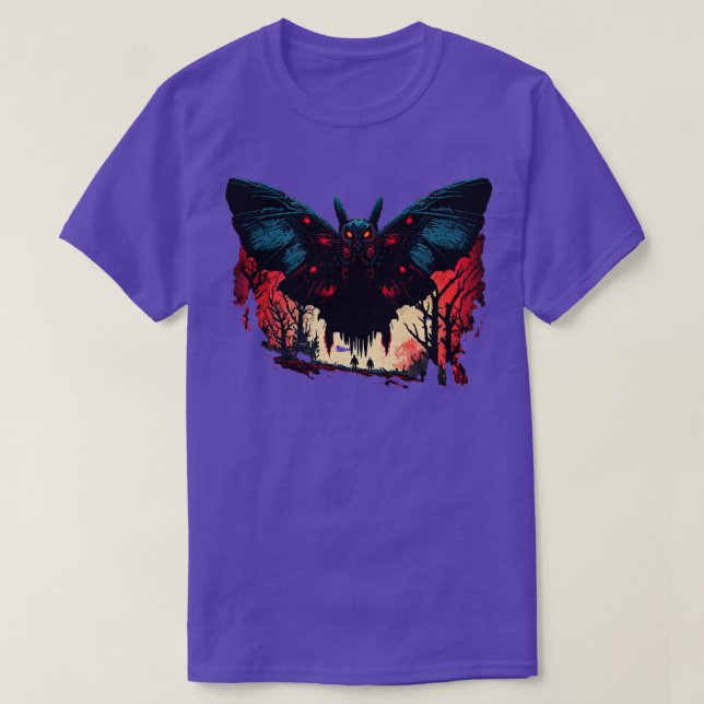 Camiseta Mothman 2 (Diseño del anverso)