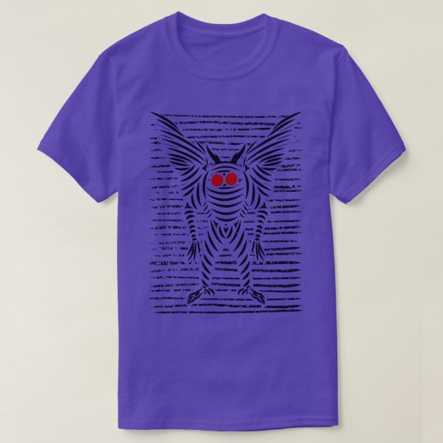 Camiseta Mothman 2 (Diseño del anverso)