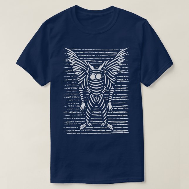 Camiseta Mothman 3 (Diseño del anverso)