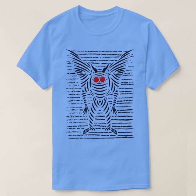 Camiseta Mothman 5 (Diseño del anverso)