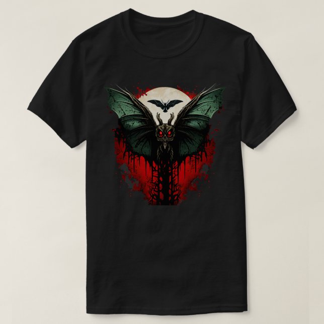 Camiseta Mothman 5 (Diseño del anverso)