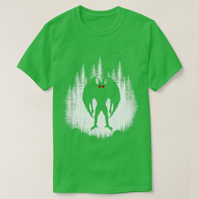 Camiseta Mothman 8 (Diseño del anverso)