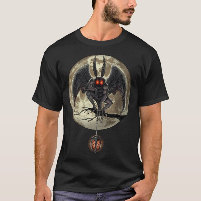 Camiseta Mothman críptido (Anverso)