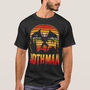 Camiseta Mothman Cryptid Vintage Sunset 