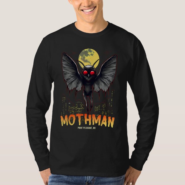 Camiseta Mothman Cute Cryptid Creature Cryptozoology (Anverso)