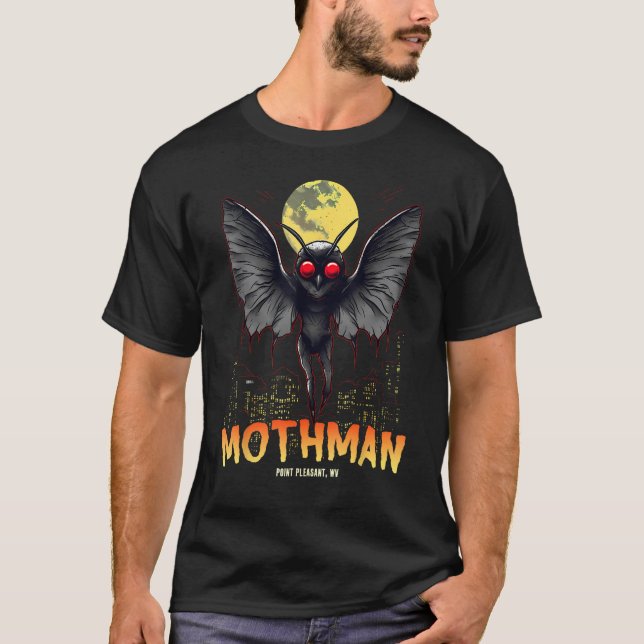 Camiseta Mothman Cute Cryptid Creature Cryptozoology (Anverso)