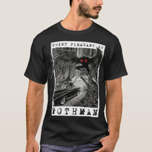 Camiseta Mothman Encounter 1966 Point Agradable Original Cr