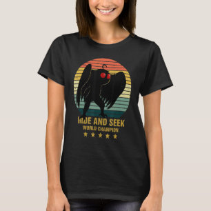 Camiseta Mothman Esconde Y Busca Al Campeón Mundial Guay Mo