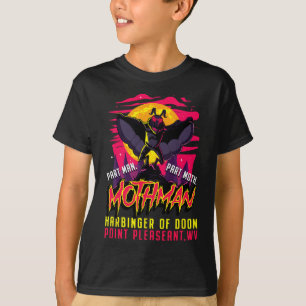 Camiseta Mothman Fun Cryptiinger Part Man Part Moth