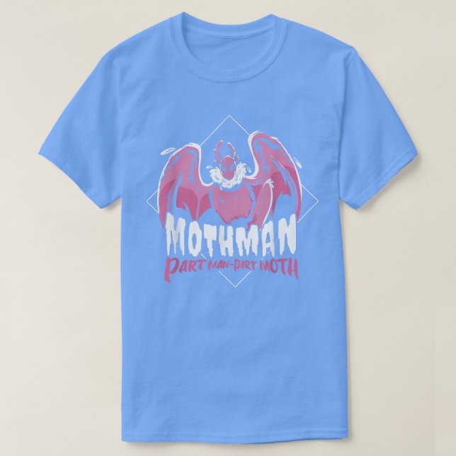 Camiseta Mothman Funny Cute Criptozoología Criptica (Diseño del anverso)