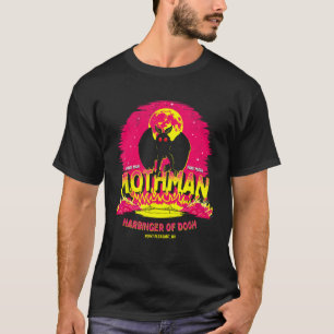 Camiseta Mothman - ¡Harbinger de Doom! Gracioso Cryptid Cr
