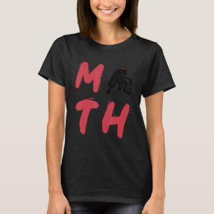 Camiseta Mothman Moth Cryptid Monster Folklore Grito