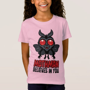 Camiseta Mothman Motivacional Cree En Ti