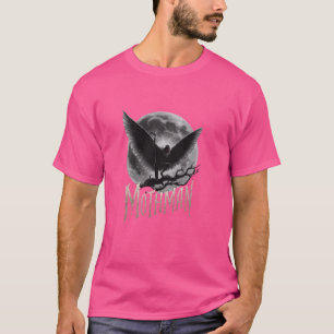Camiseta Mothman Mythman Creature Moonlit Design
