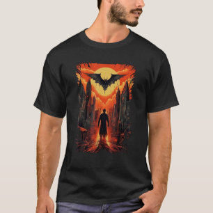 Camiseta Mothman Point Agradable Hombres Místicos Mujeres C