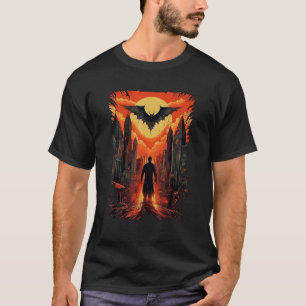 Camiseta Mothman Point Agradable Hombres Místicos Mujeres C