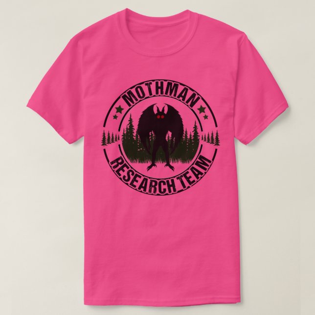 Camiseta Mothman Silhouette 3 (Diseño del anverso)