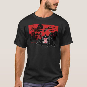 Camiseta Mothman Strawberry Milk Shake Carton
