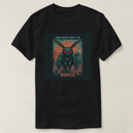 Camiseta Mothman va a Boise