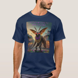 Camiseta Mothman va a Nueva Orleans