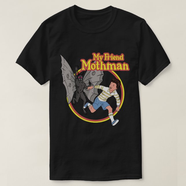 Camiseta Mothman Vintage T-Shirt