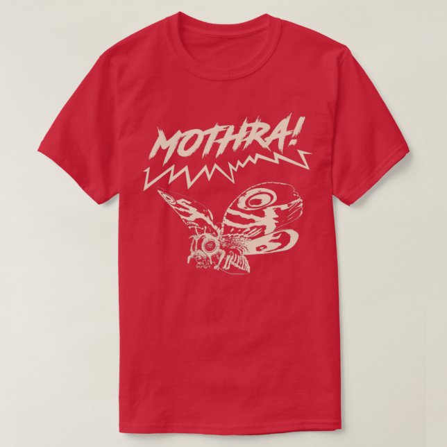 CAMISETA MOTHRA BIG NAME (Diseño del anverso)