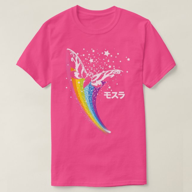 CAMISETA MOTHRA RAINBOW 1 (Diseño del anverso)
