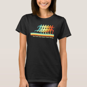 Camiseta Moti de ejecución de retro de velocidad de ejecuci