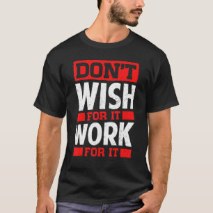 Camiseta Motiavación de trabajo Gimnasio Hombres Mujeres Ki